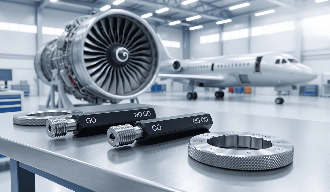 Aerospace precision gauging