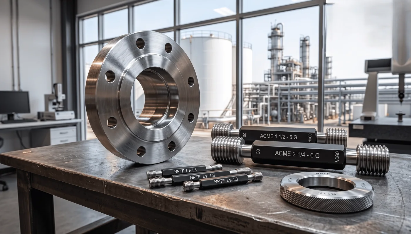 Oil and gas precision gauging
