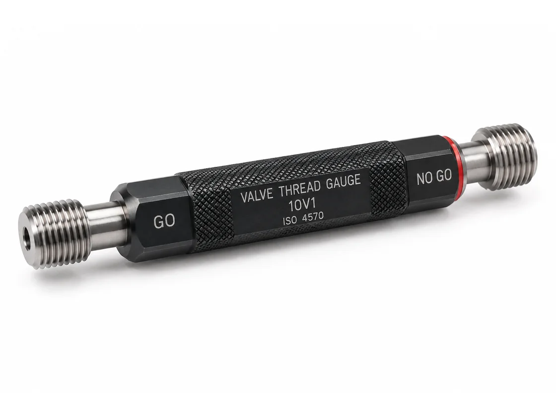 Valve thread gauges — detail